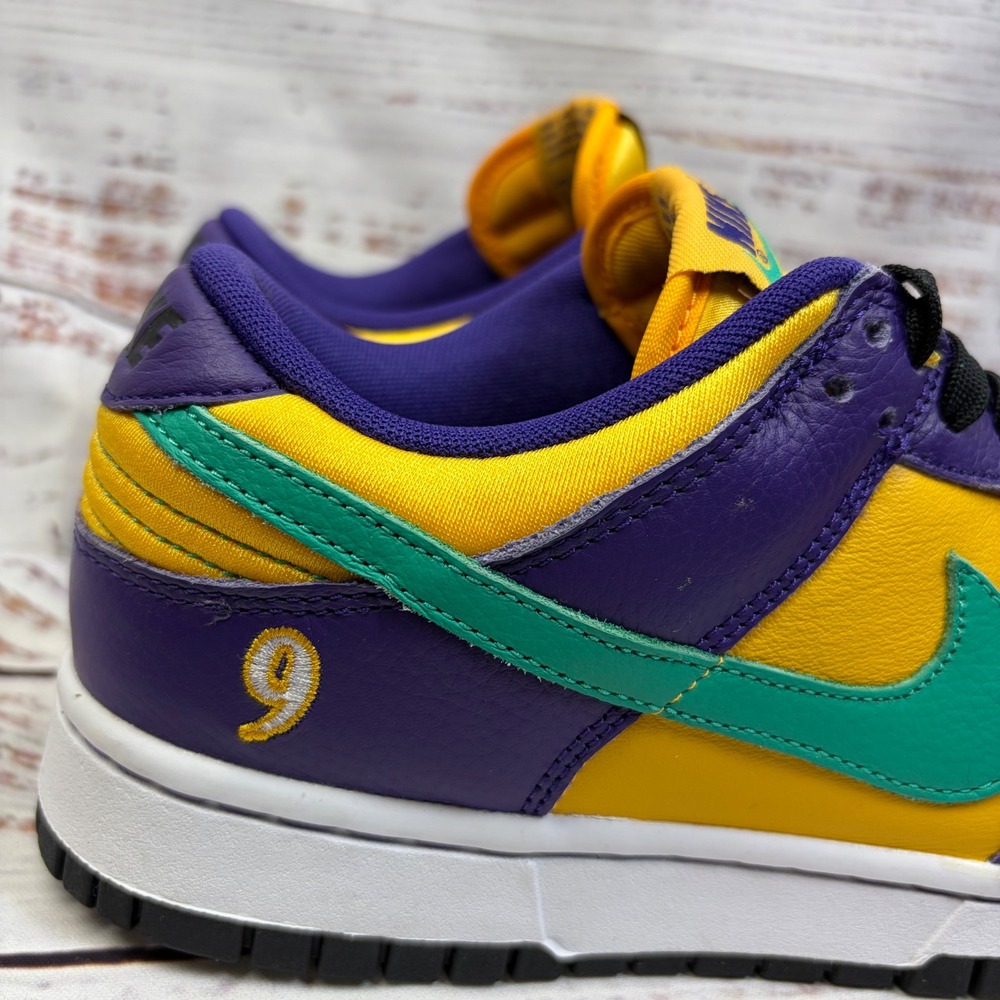 Nike Women's Dunk Low Lisa Leslie 'Sparks' 2022 DO9581-500 size 8 US 39 EU - Picture 2 of 13
